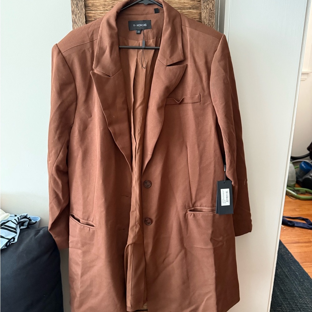 11 Honore Brown Blazer